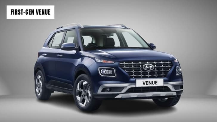 First-generation Hyundai Venue front quarter static