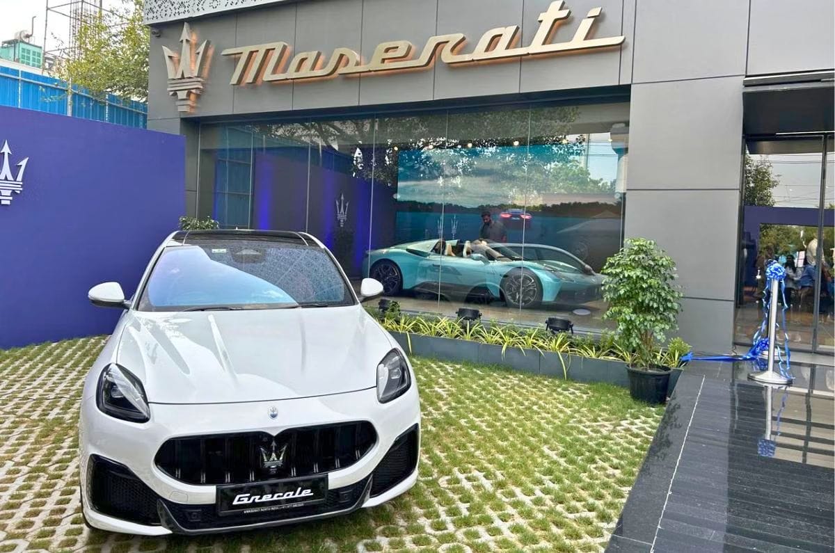 Maserati showroom in India