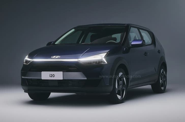 Fourth-generation Hyundai i20 front quarter static