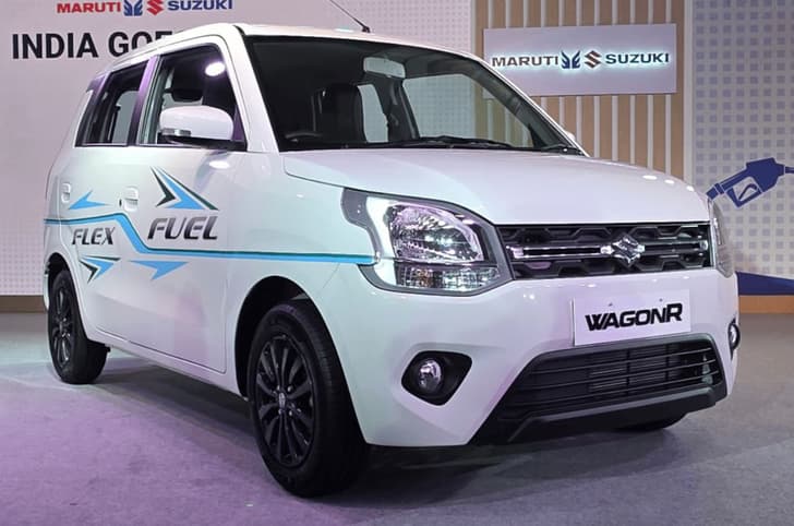 Maruti prices Wagon R flex fuel at Rs 7.24 lakh Maruti Wagon R flex fuel front quarter static