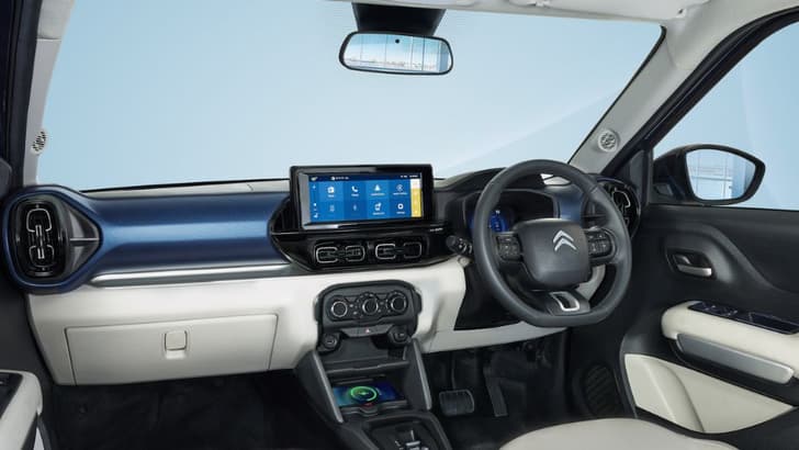 2026 Citroen eC3X dashboard