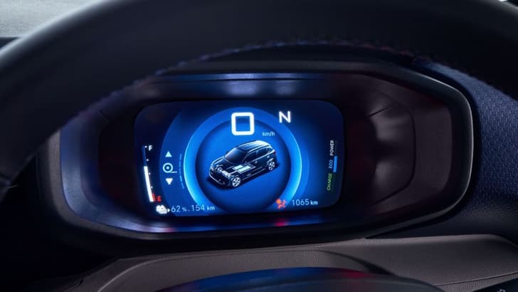2026 Citroen eC3X driver's display