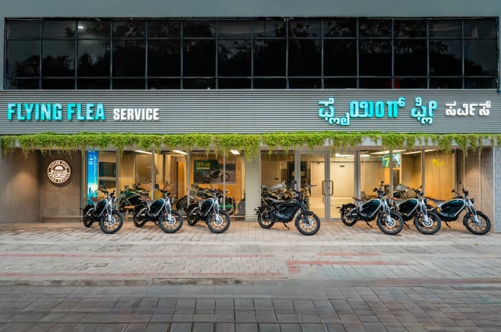 Flying Flea showroom in Bengaluru
