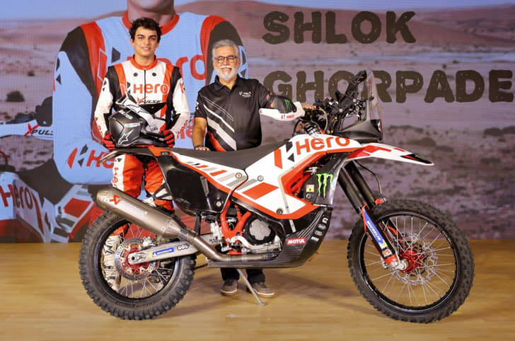 Shlok Ghropade Hero Dakar