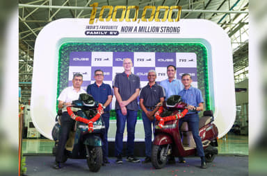 TVS iQube production crosses 1 million units