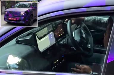 Honda 0 Alpha EV interior spied