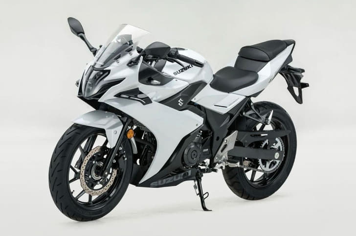 Updated Suzuki GSX250R type approval document image