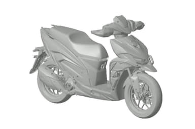 Hero Xoom 125 Adventure design patented