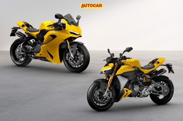Ducati Panigale and Streetfighter V2 S launched with yellow colour