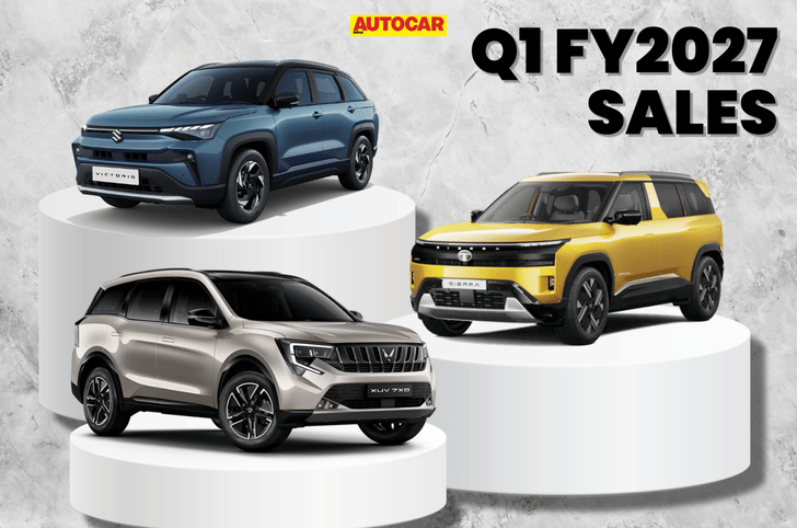Q1 FY2027 car sales