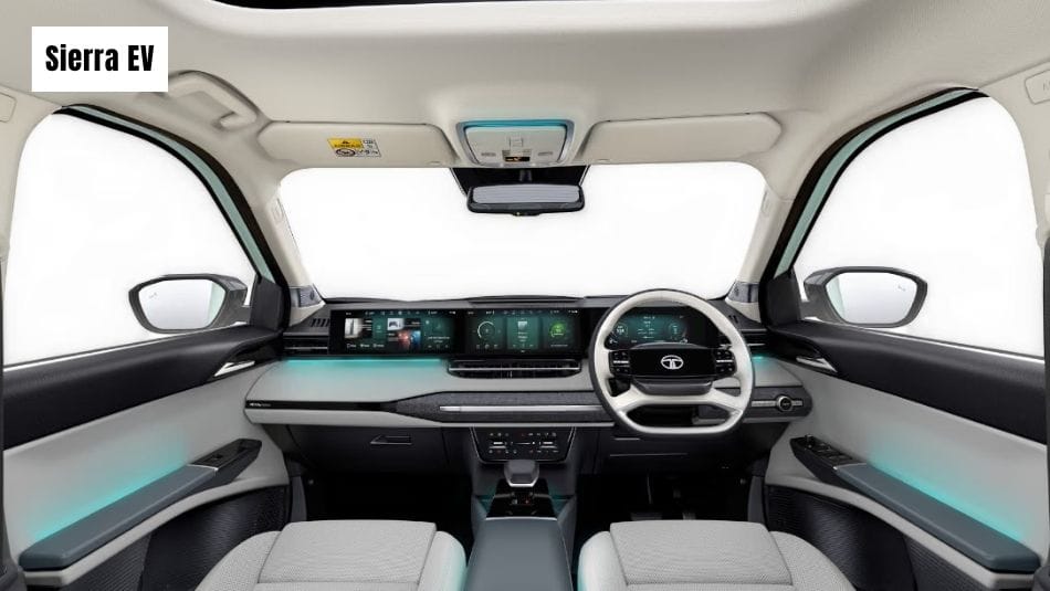 Tata Sierra EV interior