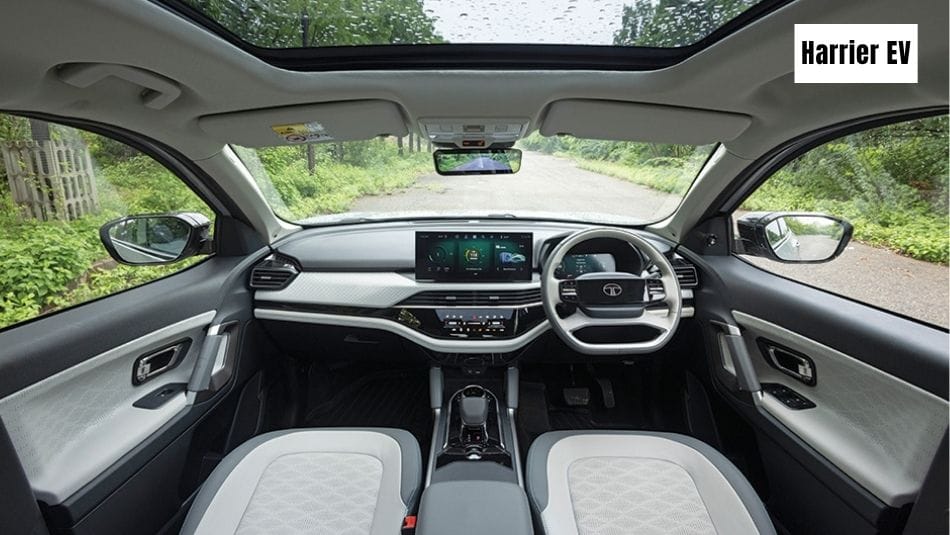Tata Harrier EV interior