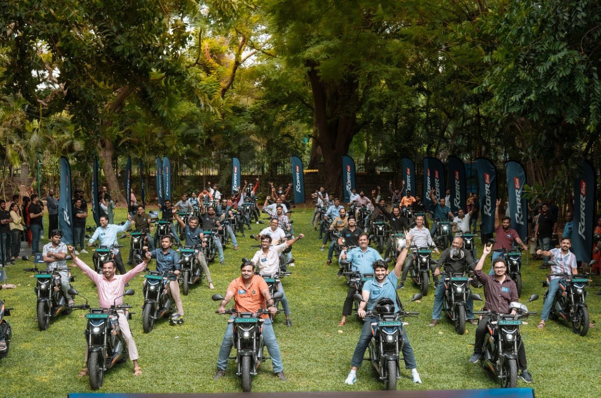 Oben Rorr Evo Deliveries BEgin at Bengaluru Event
