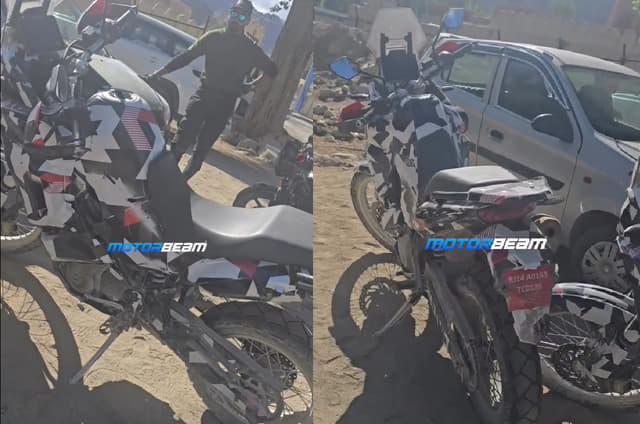 Upcoming Hero Xpulse 421 spotted testing again