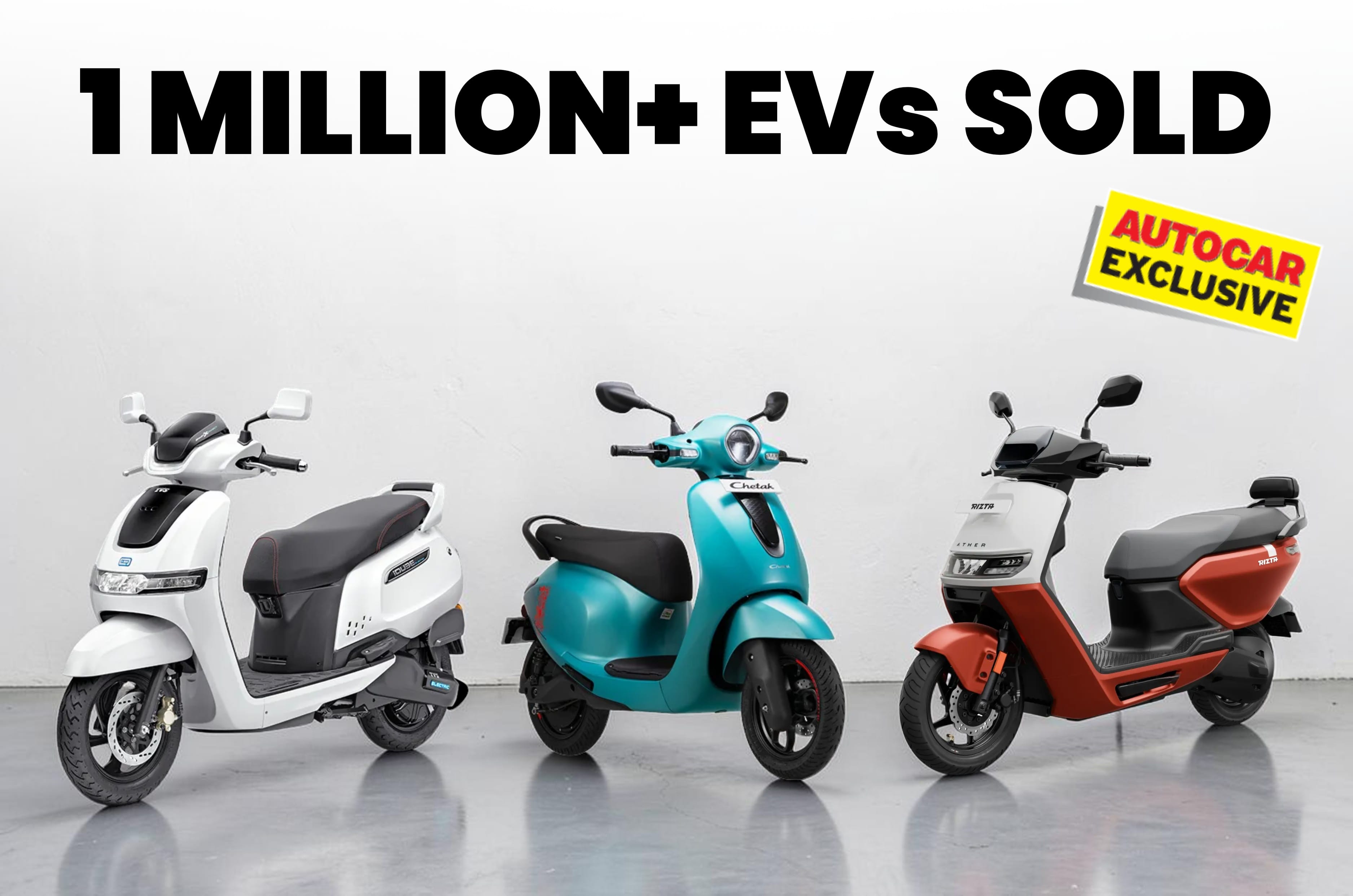 TVS iQube Bajaj Chetak Ather Rizta