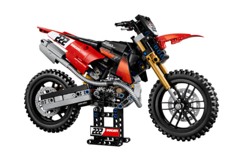 Ducati Desmo 450MX now available in Lego