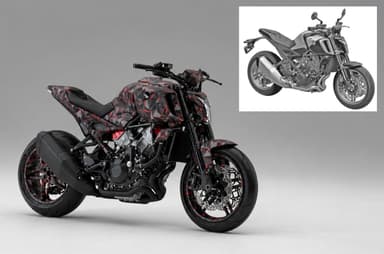 Production-spec Honda V3R revealed in Australian design filing