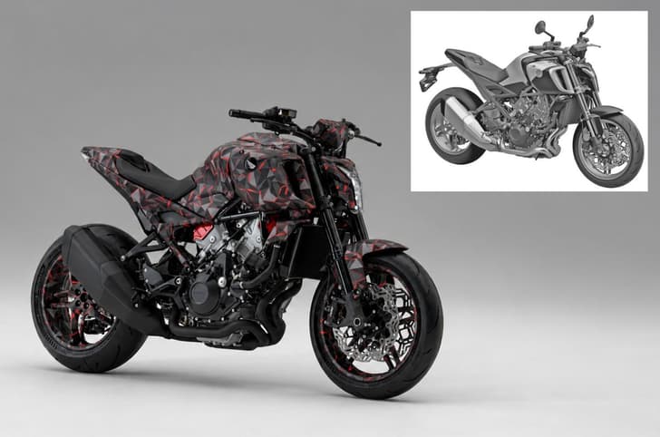 Production-spec Honda V3R revealed in Australian design filing