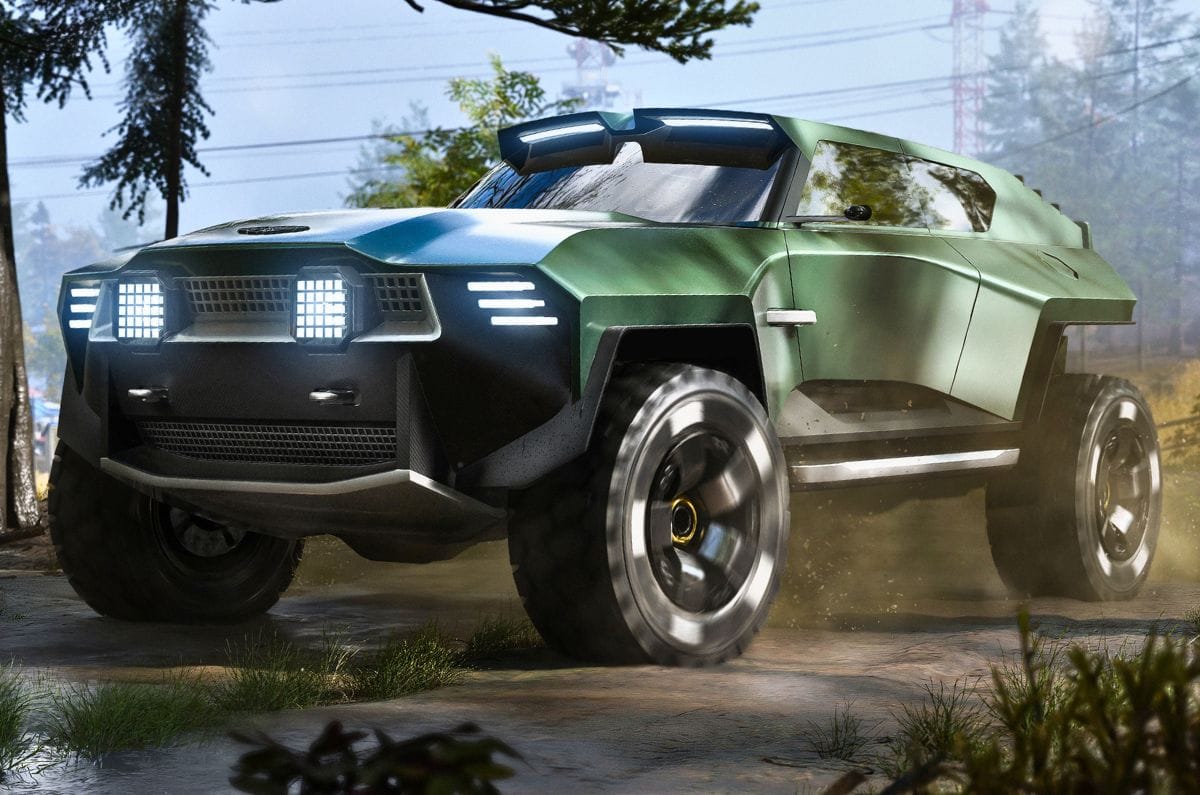 Aston Martin Dreadnought SUV front quarter