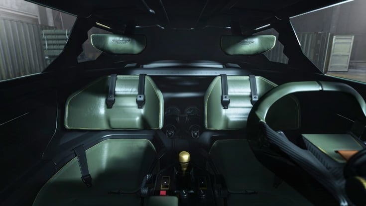 Aston Martin Dreadnought seats