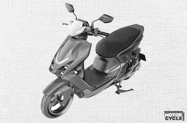 yamaha electric scooter design