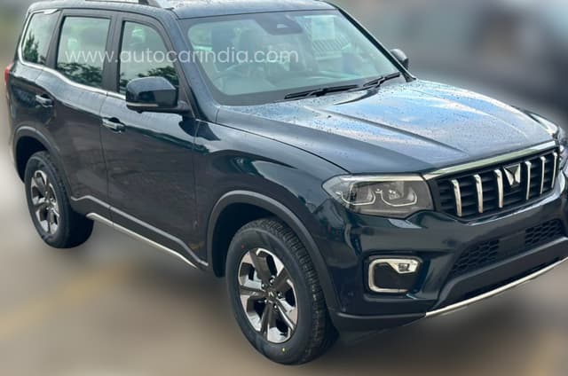Mahindra Scorpio N facelift leaked in full