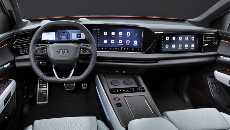 Audi SQ9 dashboard