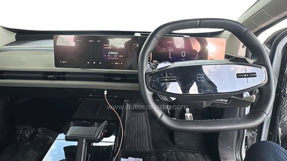 Mahindra BE 6 interior