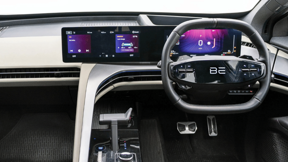 Mahindra BE 6 interior