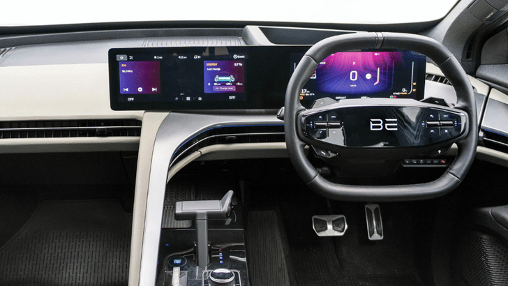 Mahindra BE 6 interior