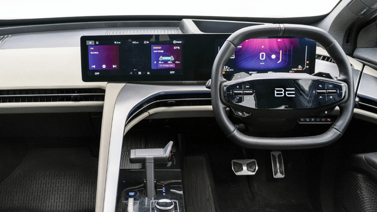 Mahindra BE 6 interior