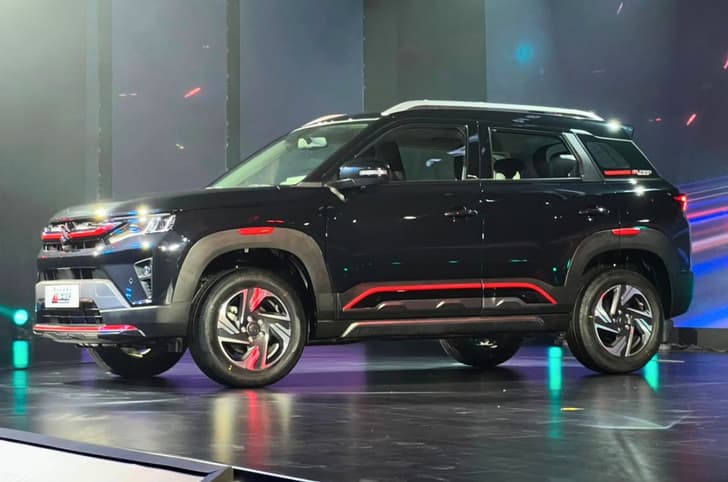 2026 Maruti Suzuki Brezza listed in major Indian cities Maruti Brezza turbo front quarter static