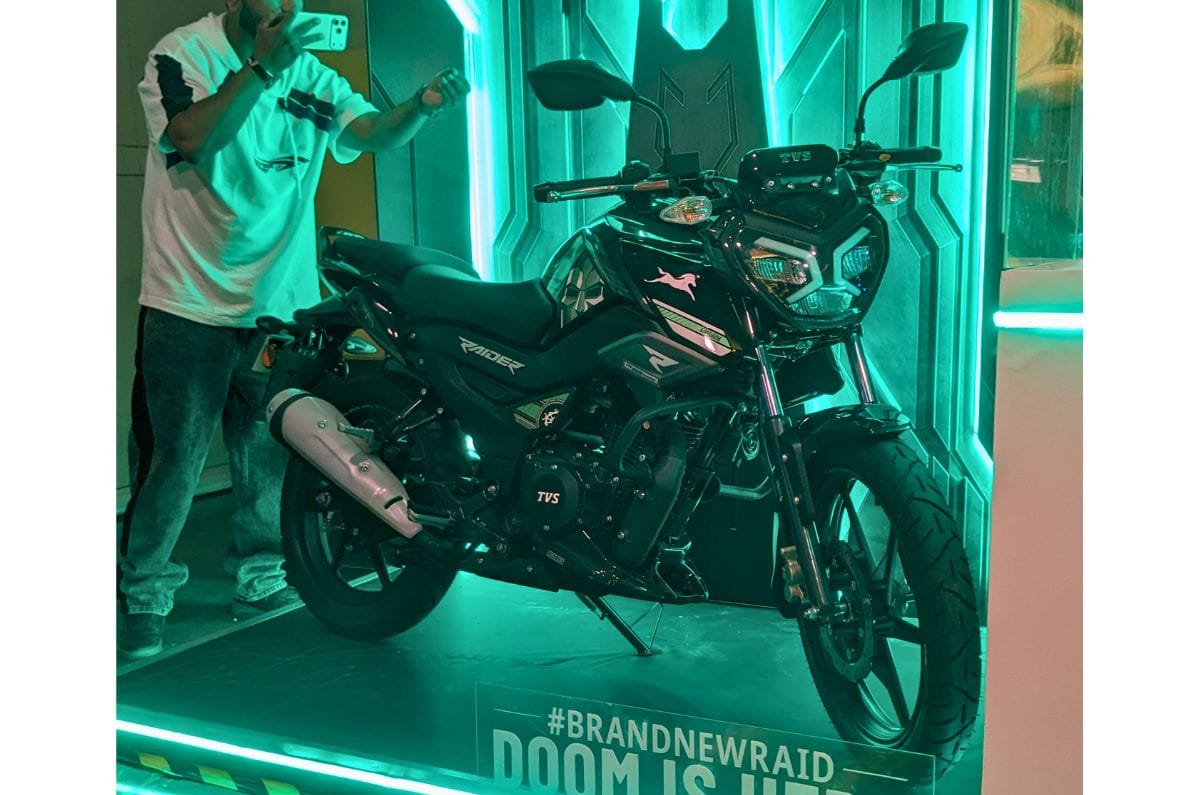 TVS Raider 125 Doctor Doom Edition launched at Rs 95,320