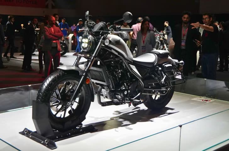 Rebel 300 static from the unveil event