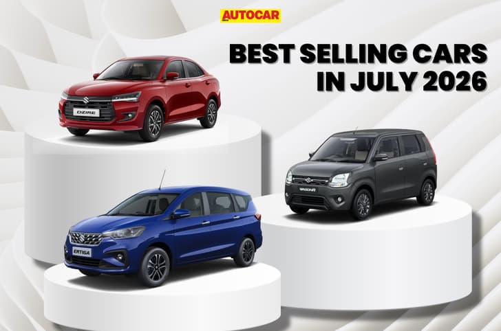 Top 10 bestselling cars in July 2026