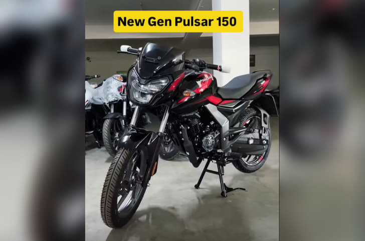 New Pulsar 150 at dealership