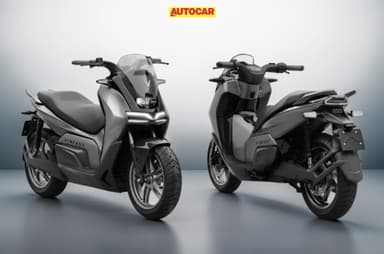 Vinfast Rasad electric maxi-scooter design patented in India