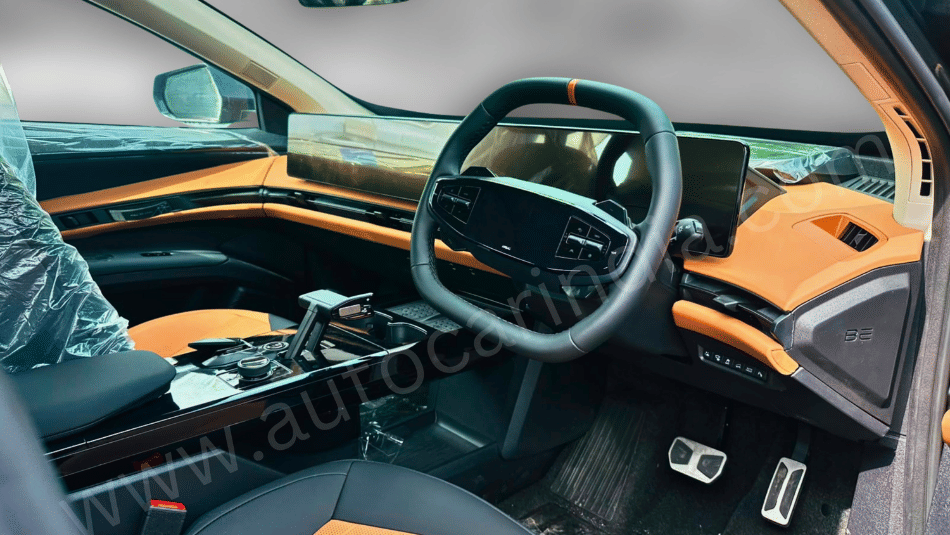 Mahindra BE 6 Sporteq interior