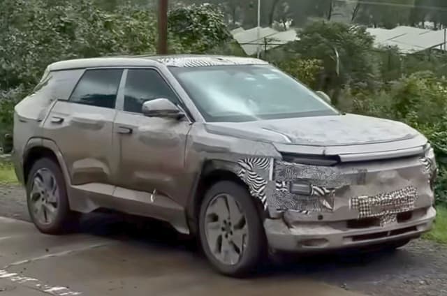 Mahindra BE 07 spied, offers clearest look yet at exterior design
