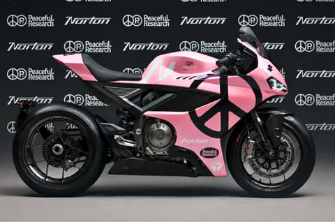 Norton unveils one-off Manx R with Peaceful Research