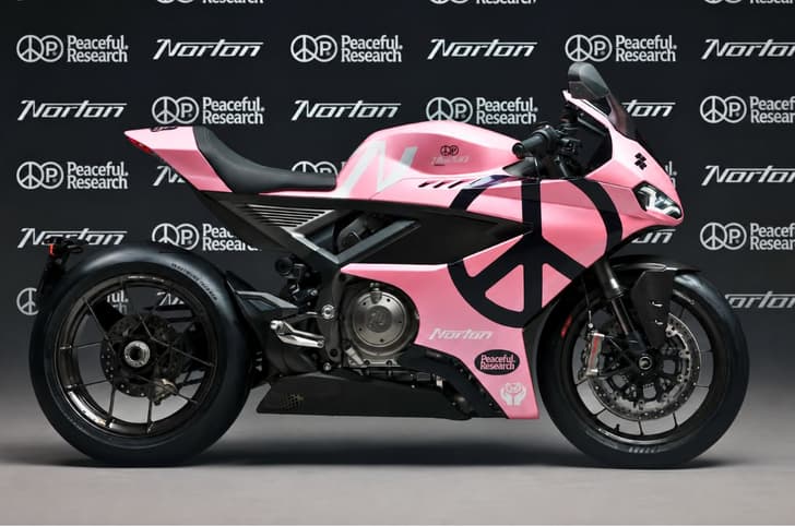 Norton unveils one-off Manx R with Peaceful Research