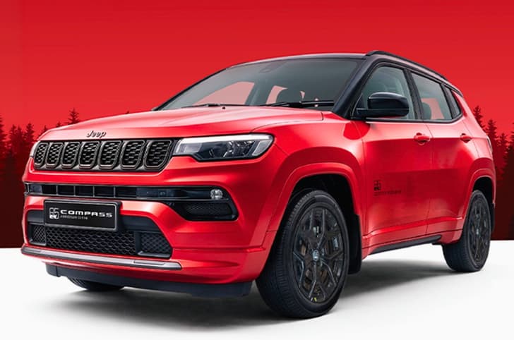 Jeep Compass 85th Anniversary Edition launched at Rs 26.70 lakh Jeep Compass 85th Anniversary Edition front quarter static
