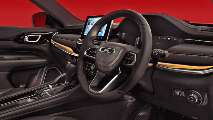 Jeep Compass 85th Anniversary Edition dashbaord