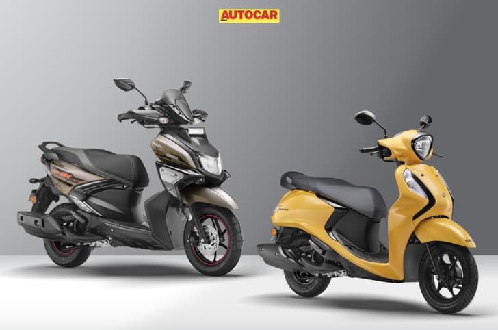 Yamaha RayZR updated with a TFT display and new colours