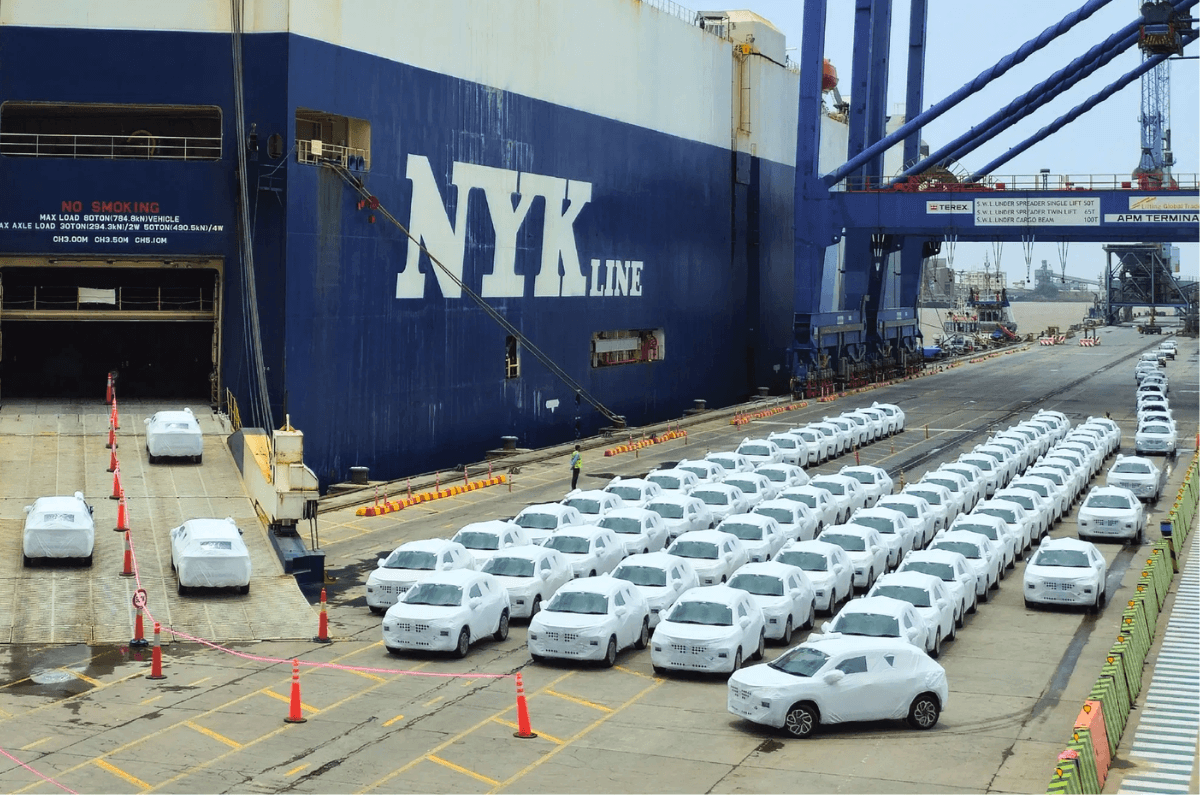 Maruti Fronx export