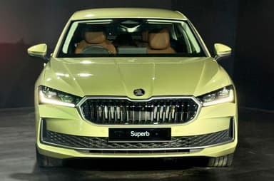 Skoda Superb diesel revealed in India ahead of 2027 launch