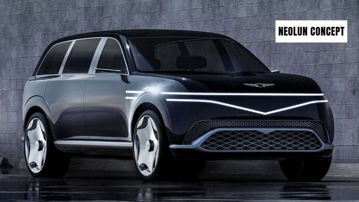 Genesis Neolun Concept front quarter static