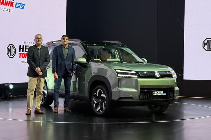 MG Hector Tomahawk EV