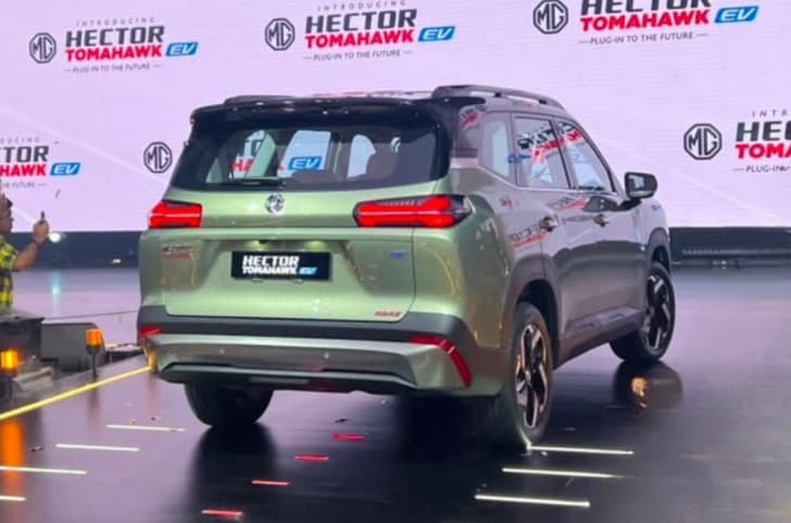 MG Hector Tomahawk EV