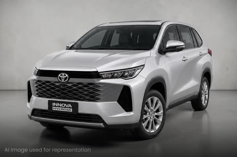 Toyota Innova Hycross facelift rendered based on design patent